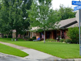 The house on Dogwood Drive in Wylie where Betty lived