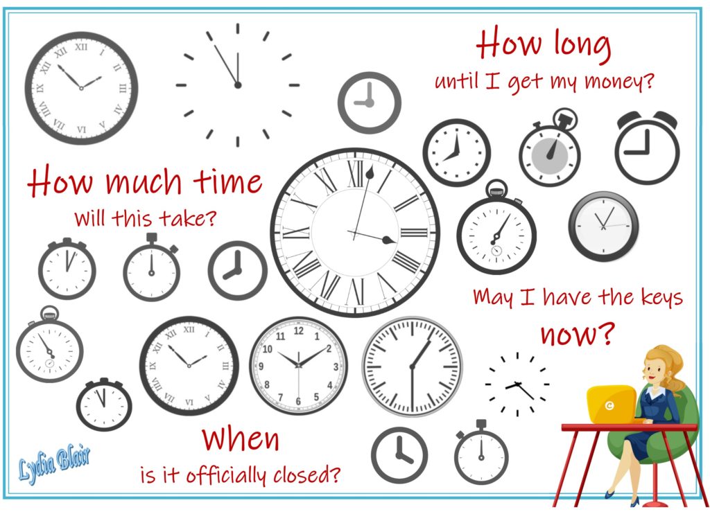how long does signing closing papers take