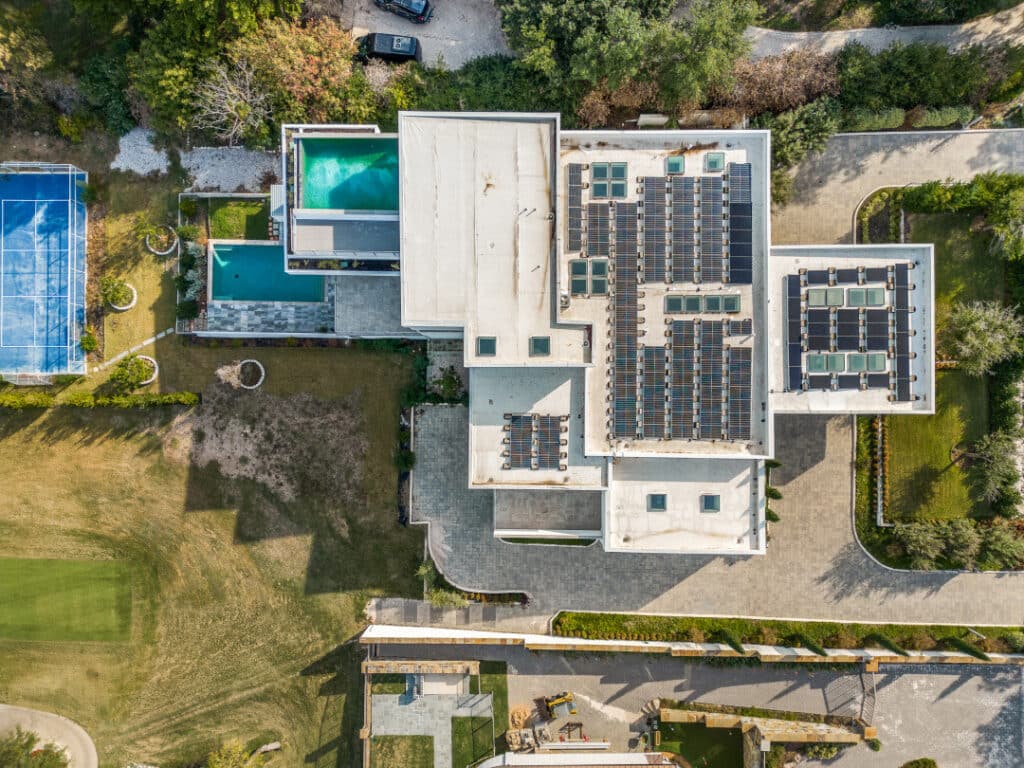 This modern mansion is more than meets the eye.