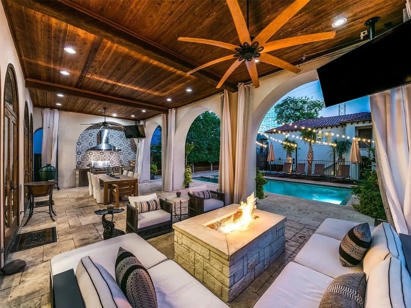Highland Park Mediterranean hacienda