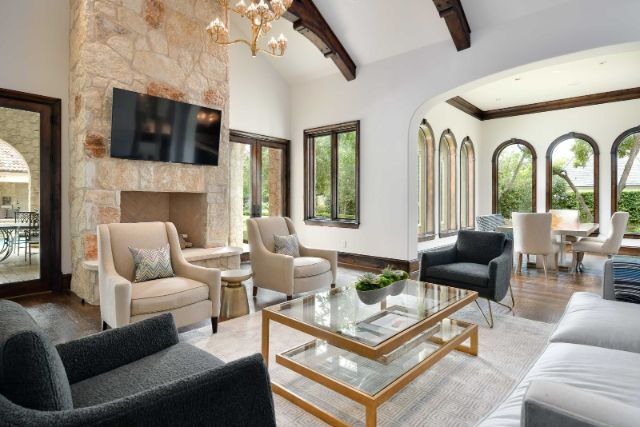 contemporary Mediterranean estate