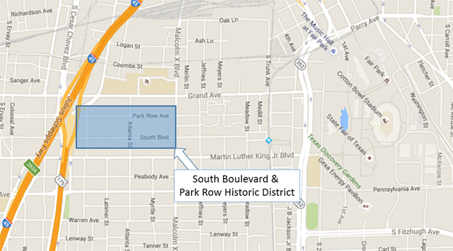 National Register neighborhood is a Stone's throw from Fair Park