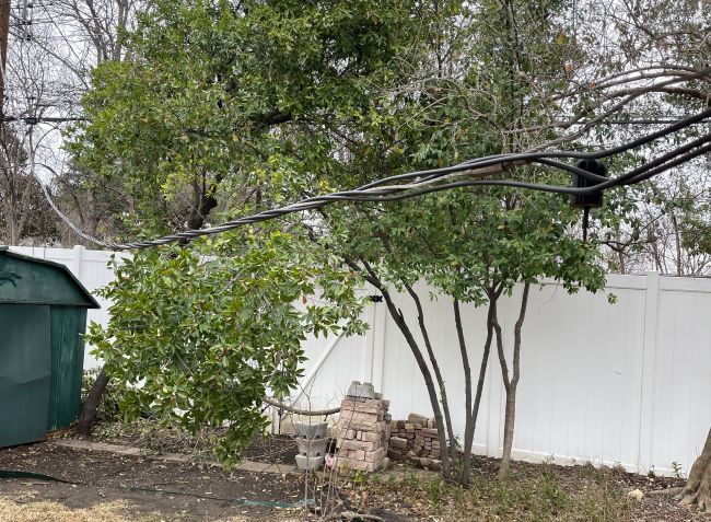 Storm damage in North Texas 