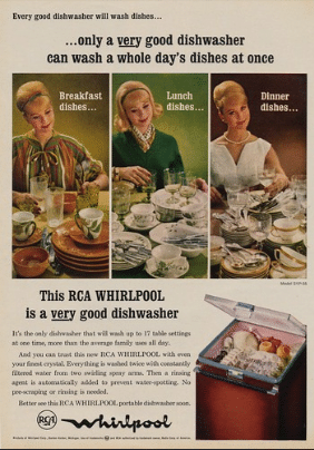Vintage appliance - ads