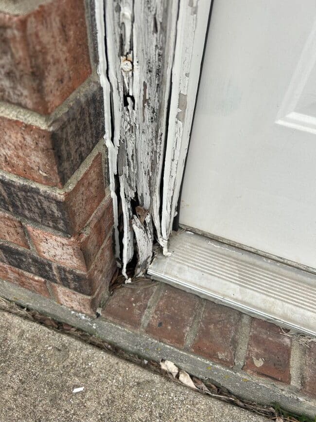 spring home maintenance tips - replace rotted wood