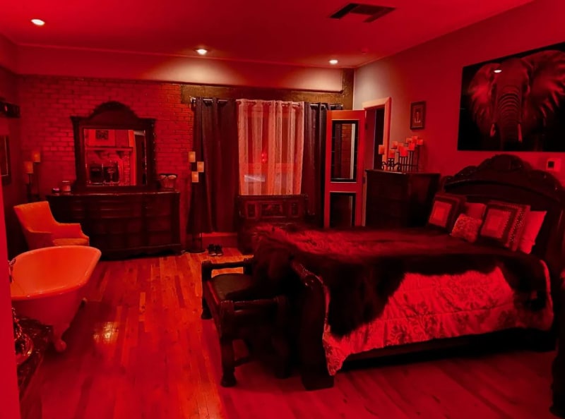 vampire den, christmas, New Mexico