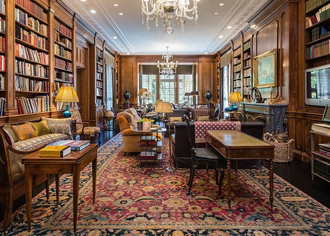 Hicks-Main-House-Library-Facing-North