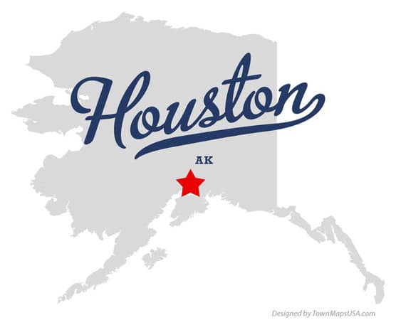 Houston-AK-Map
