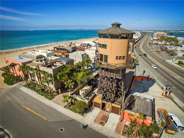 Sunset-beach-water-tower