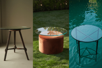 48 Inch Round Glass Table Top