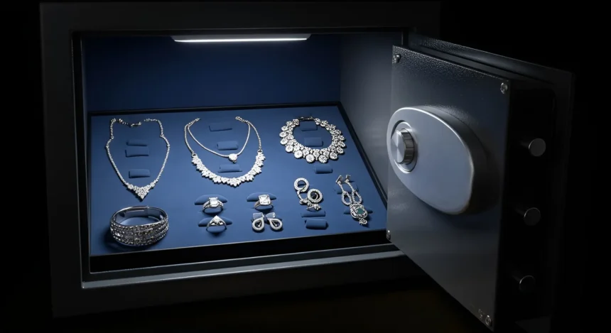 Jewelry Found Inside Open Home Safe