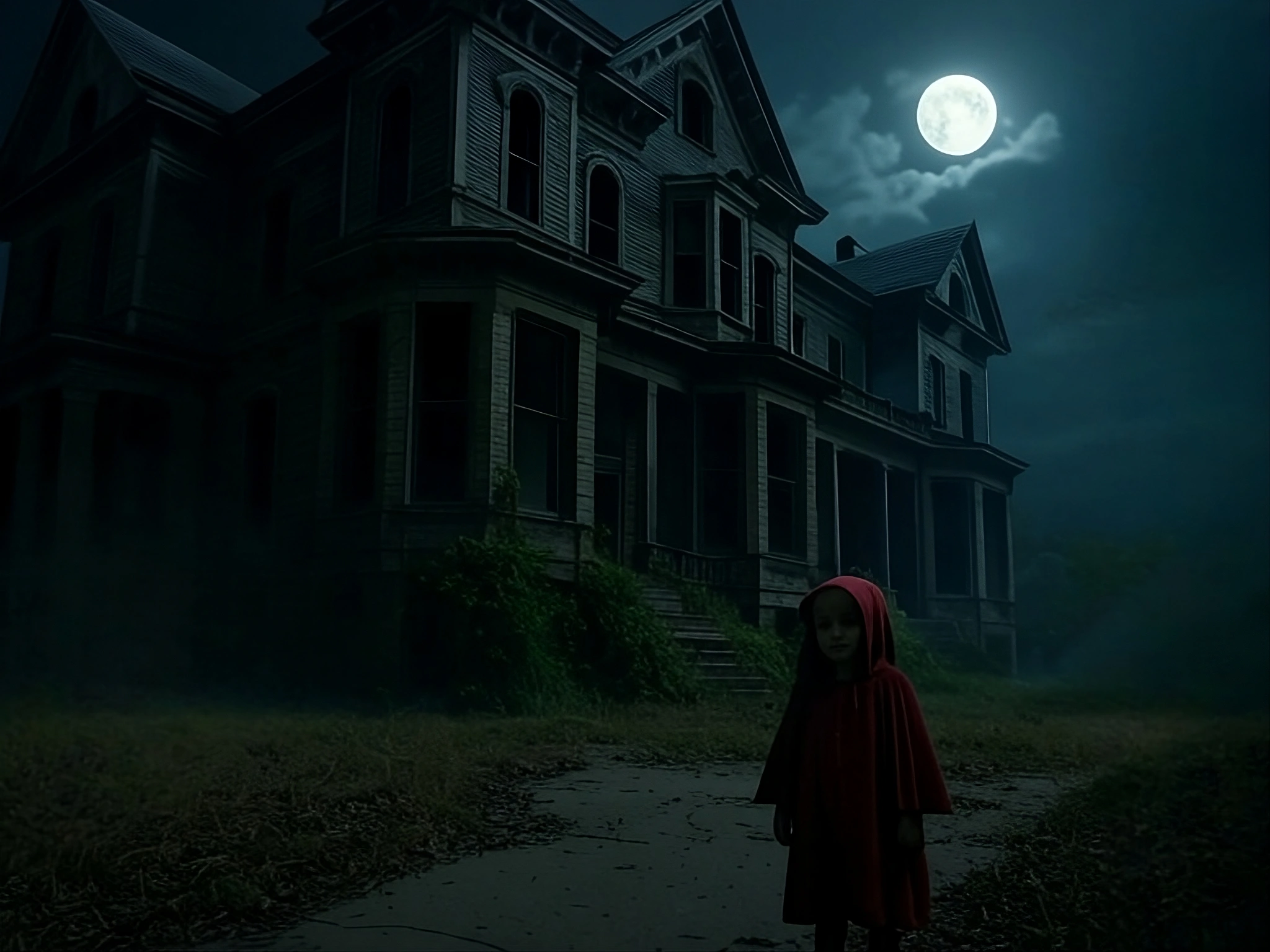 Discover Dallas’ Dark Side: 3 of the Spookiest Places in Dallas mysterious little girl in a spooky old house