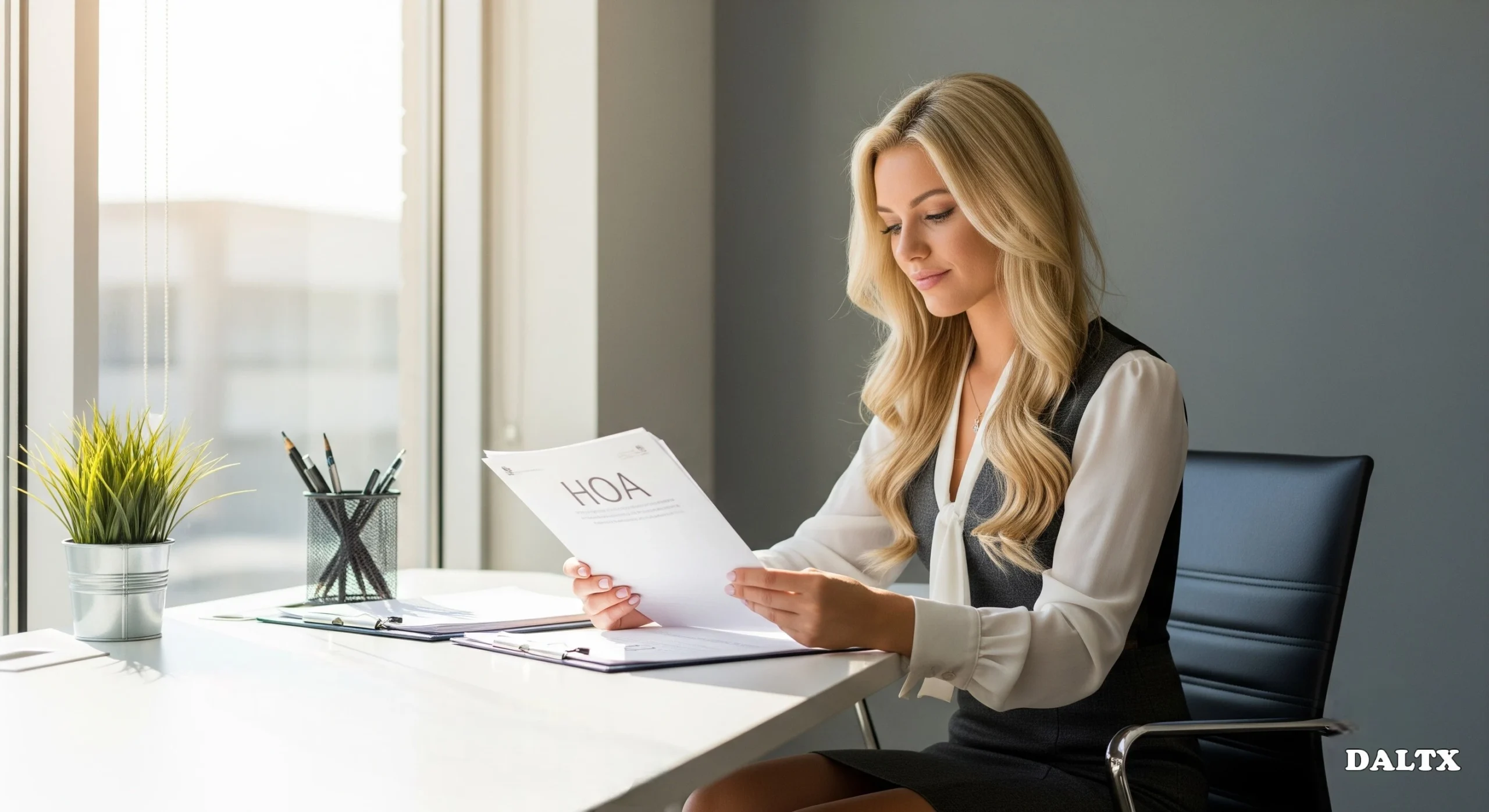 Condos As An Entry Point To Real Estate Investing Concerned property investor examining financial and HOA paperwork