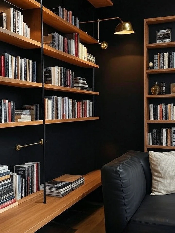 How Black Peel and Stick Wallpaper is a Realtor's Secret Weapon for Modern Listing Photos