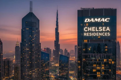 Night view of Chelsea Residences tower