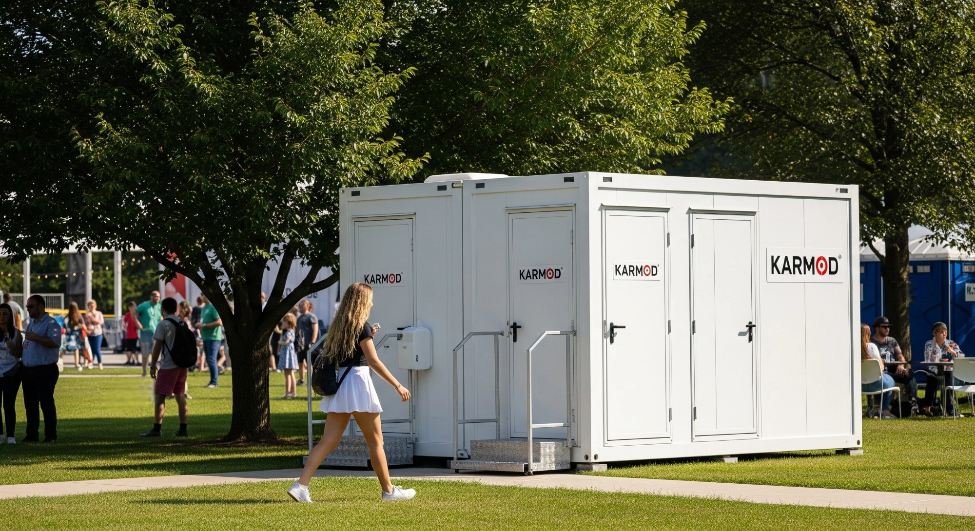 Karmod Kiosk Portable Toilets: Hygienic, Durable & Ready for Global Use