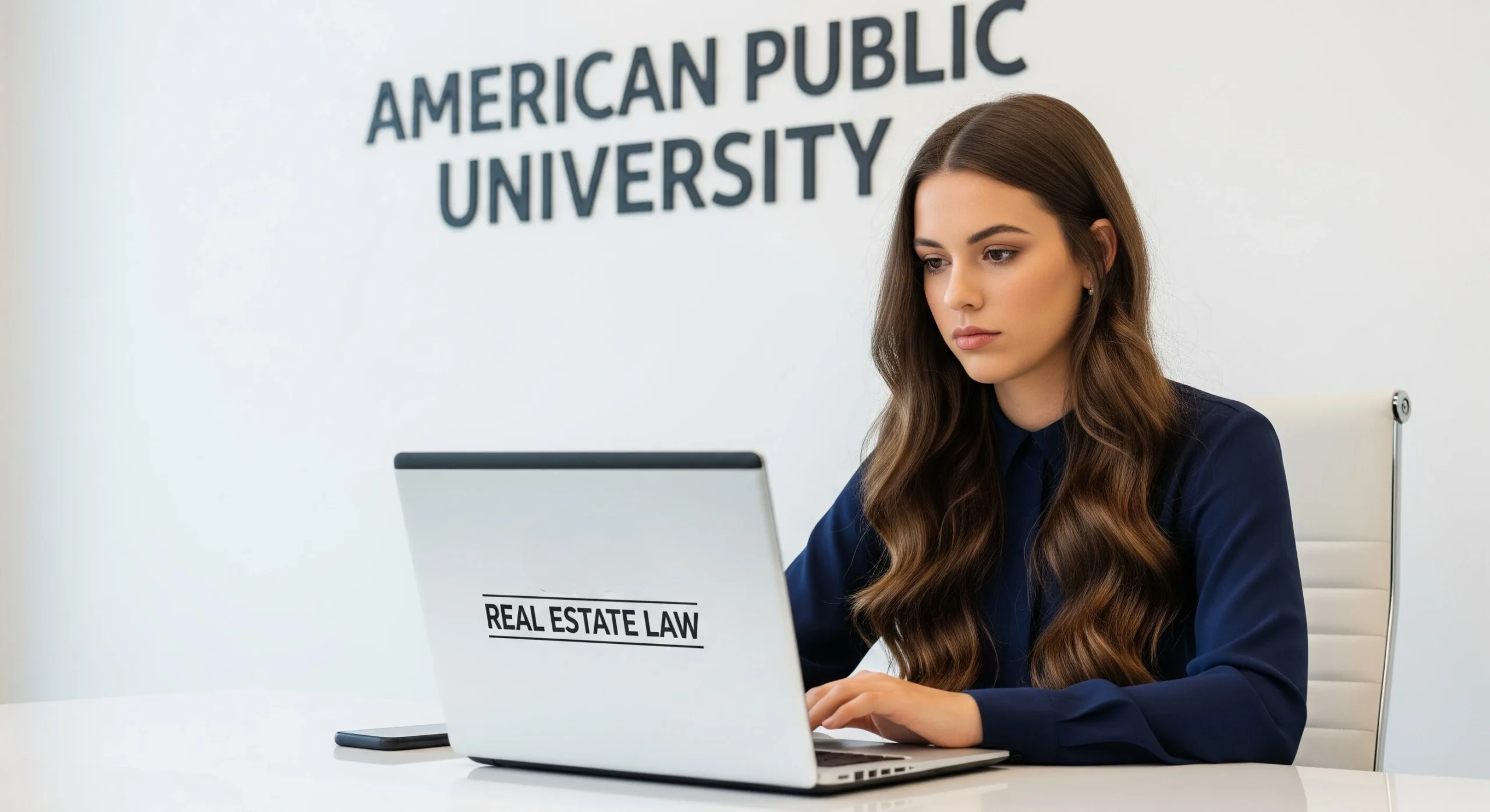 The Growing Boom of Real Estate Law Knowledge A women using laptop to take an online real estate law course