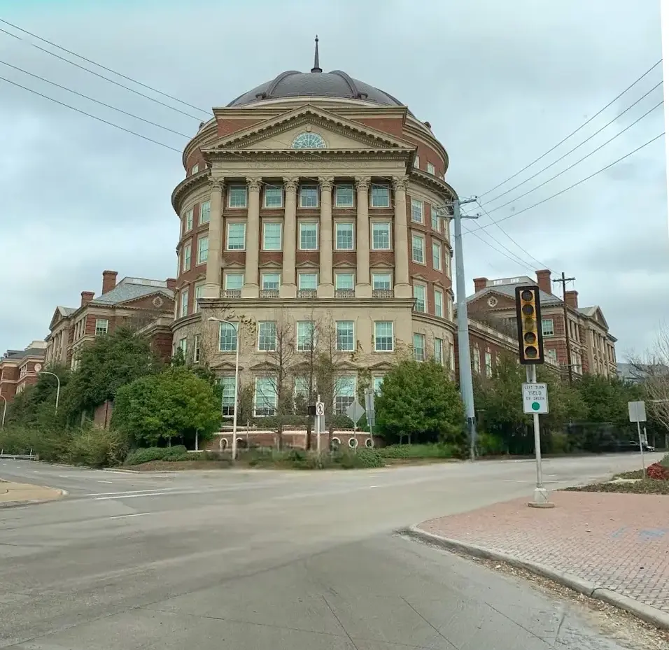 Front facade of Old Parkland East in Dallas