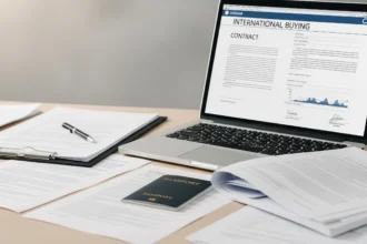 International property buying documents and passport