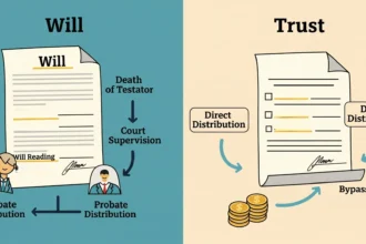Will versus trust comparison infographic