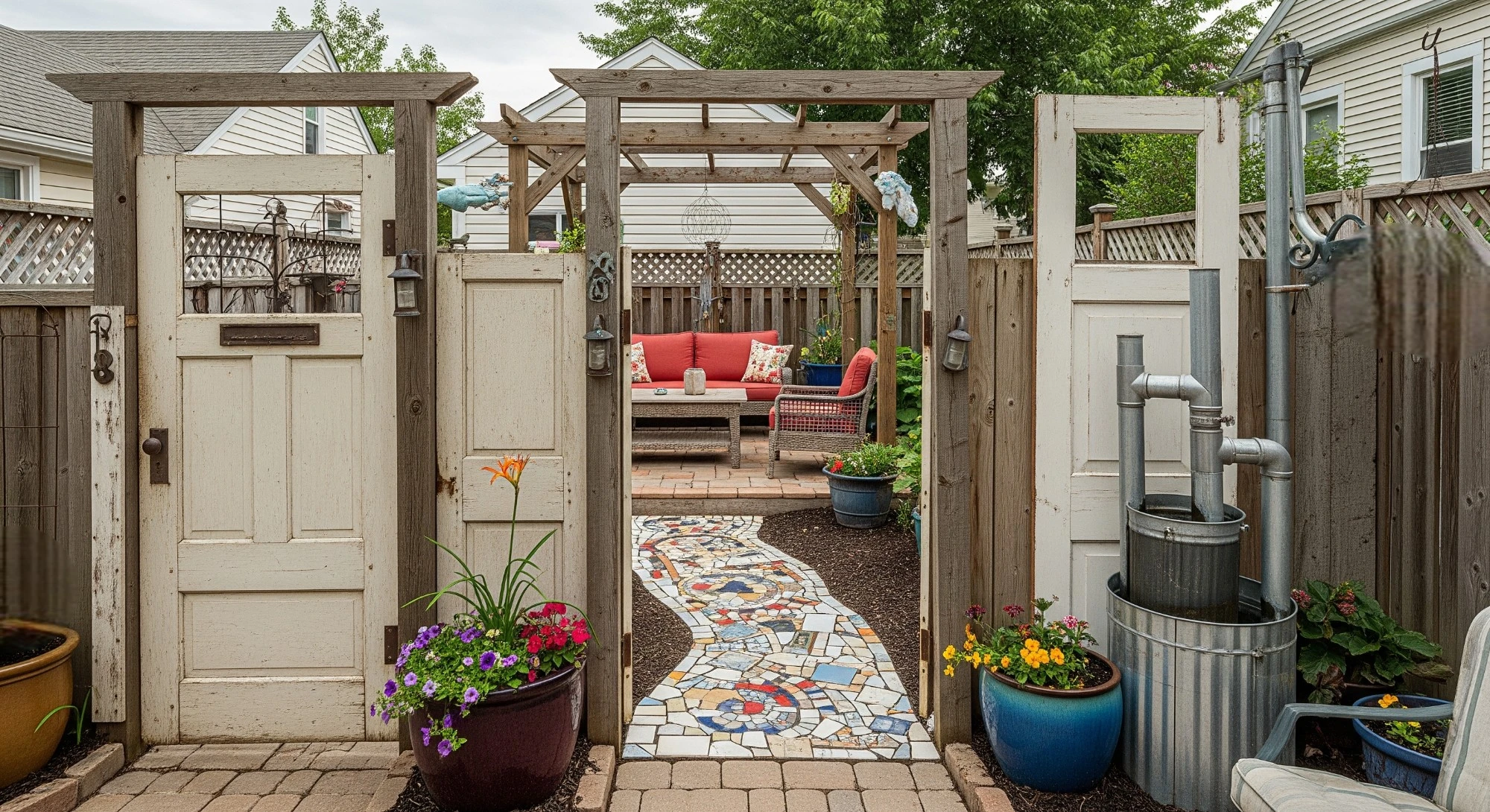 Got an Ugly Backyard? How to Fake Curb Appeal on a Budget