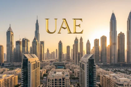 UAE skyline showcasing high-end real estate developments