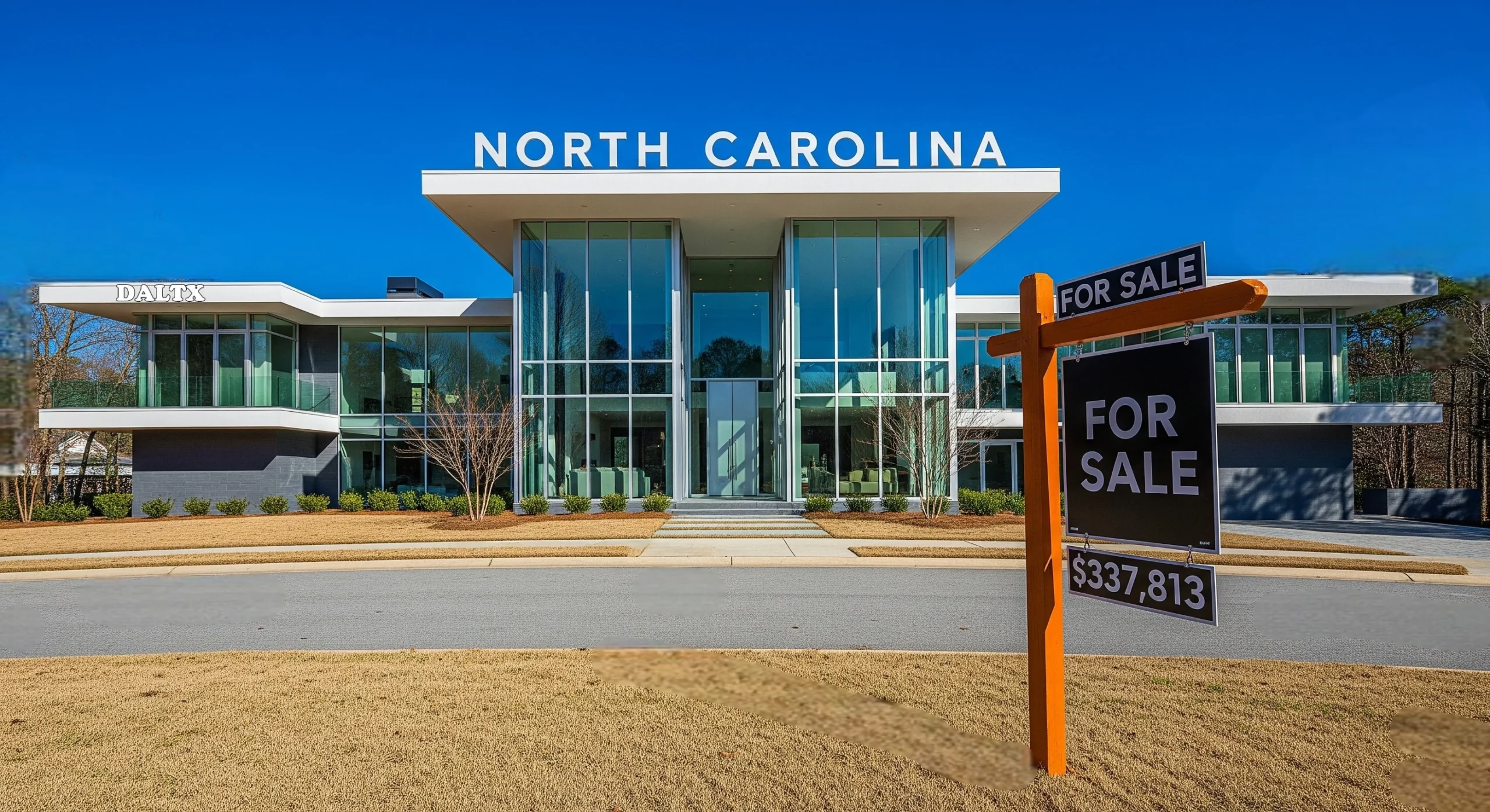 for sale modern house north carolina