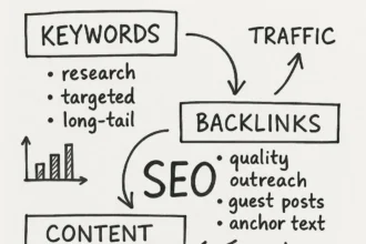 Digital marketing strategy with SEO keywords