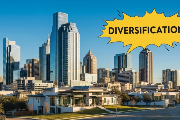 Diverse real estate portfolio with residential and commercial properties