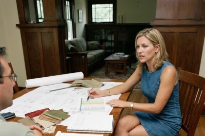 Homeowner comparing renovation options based on budget and timeline