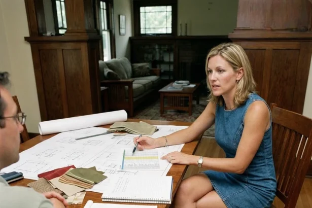 Homeowner comparing renovation options based on budget and timeline