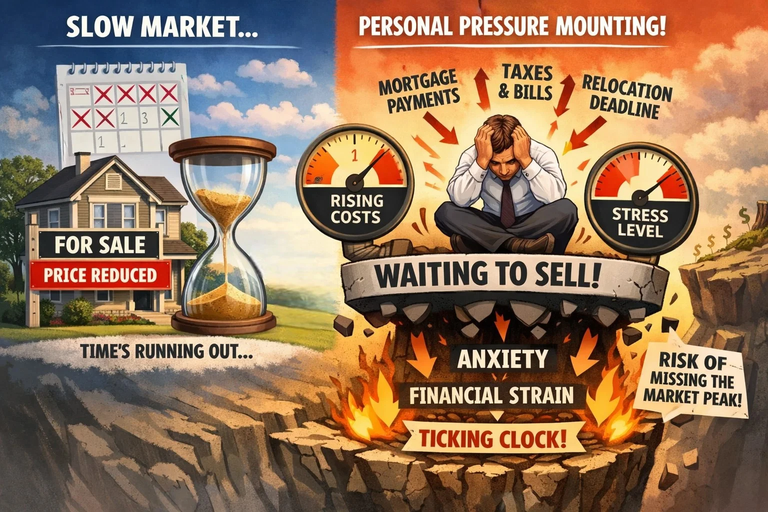 Las Vegas home for sale during a slower market cycle