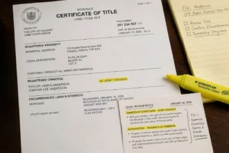Calgary property ownership structure planning documents