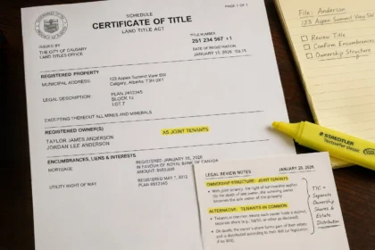 Calgary property ownership structure planning documents