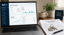 Checking account dashboard for real estate investment planning