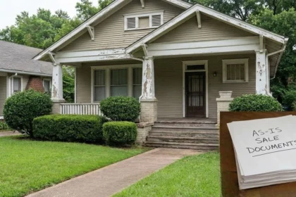 Older Memphis home with minor visible wear prepared for an as-is sale