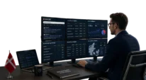 Analyst using Denmark proxies for local market research and competitor tracking