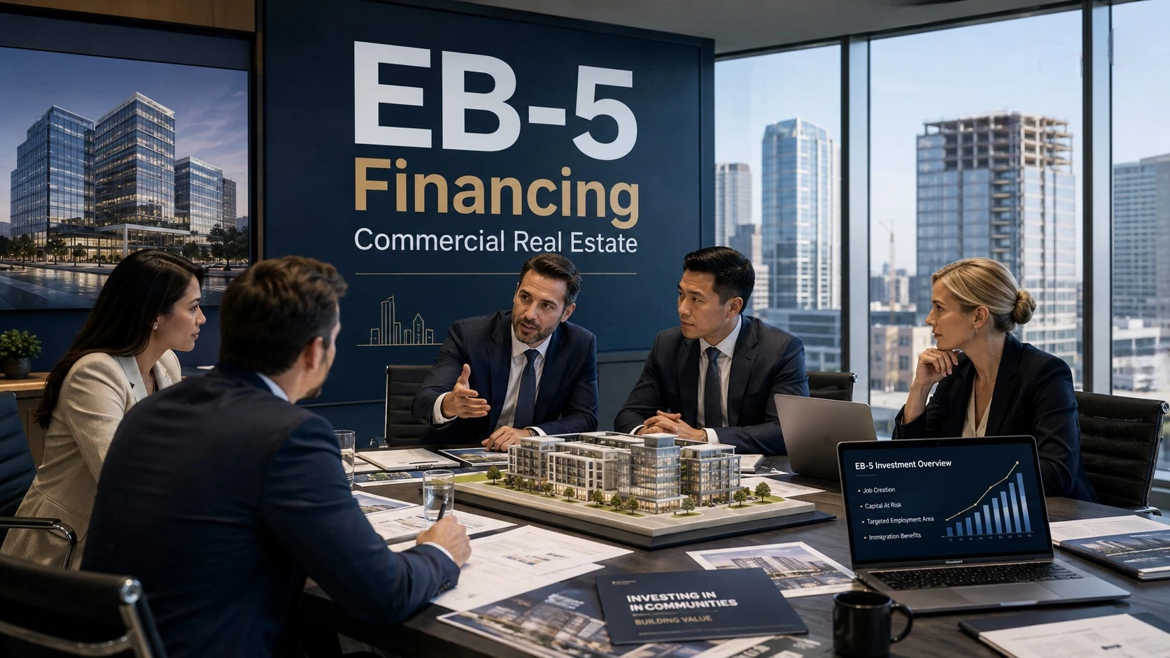 EB-5 financing meeting for commercial real estate development
