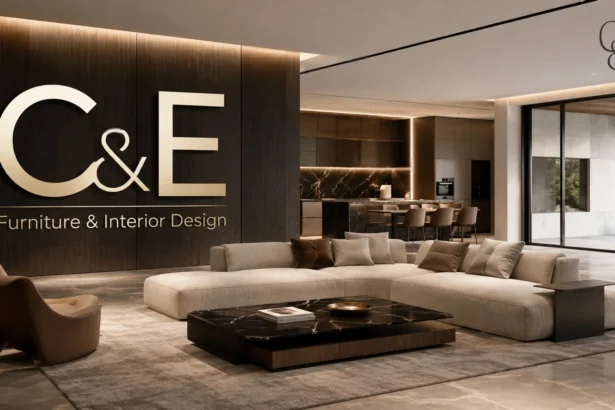 Contemporary living room showing how furniture defines interior design and functionality