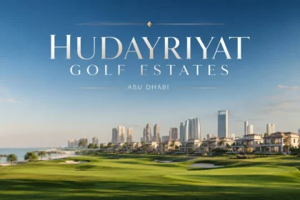 Hudayriyat Golf Estates luxury golf in Abu Dhabi