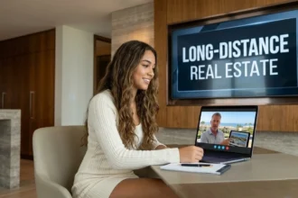 Buyer’s agent helping a Dallas investor evaluate an overseas property remotely
