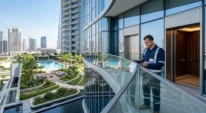 Maintenance team inspecting Dubai residential amenities