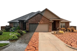 Oklahoma and Texas home affected by rain and drought cycles