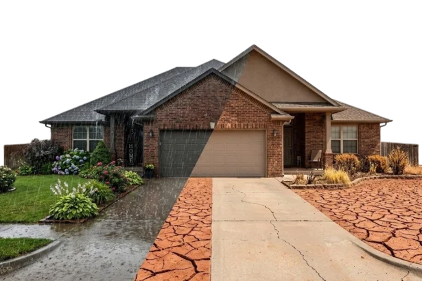 Oklahoma and Texas home affected by rain and drought cycles
