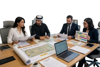 UAE villa buyer reviewing due diligence before signing