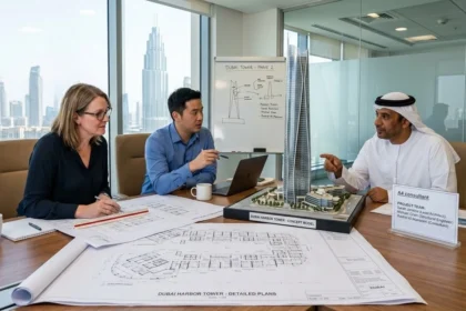 Dubai development design and construction partner verification