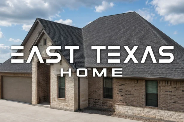 Well maintained roof protecting East Texas home